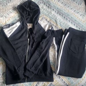 True Religion Jogger sweat suit